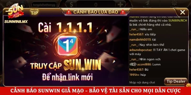 Cảnh Báo Sunwin Giả Mạo - Bảo Vệ Tài Sản Cho Mọi Dân Cược