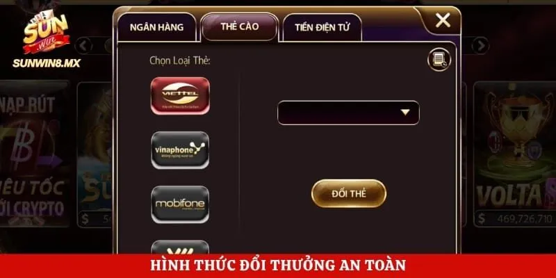 Rút Tiền Sunwin - Hướng Dẫn Nhận Tiền Về Tài Khoản Nhanh 3 Hình thức đổi thưởng an toàn