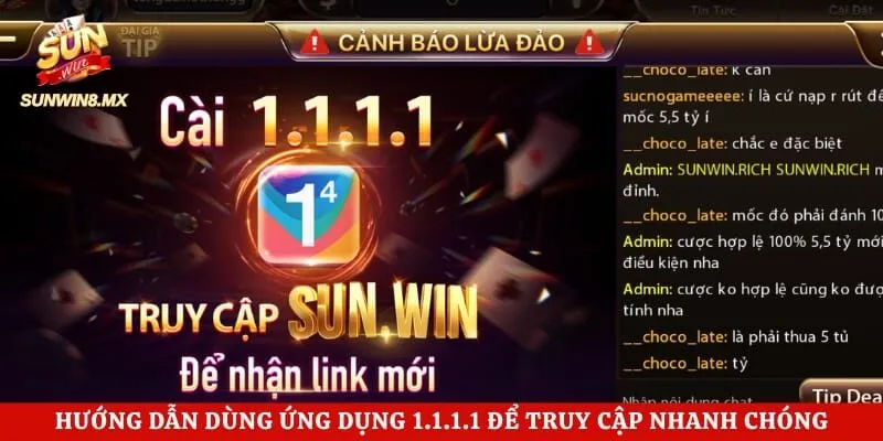 Cách Vào Sunwin Khi Bị Chặn - Hướng Dẫn Mới Nhất 2026 4 Hướng dẫn dùng ứng dụng 1.1.1.1 để truy cập nhanh chóng