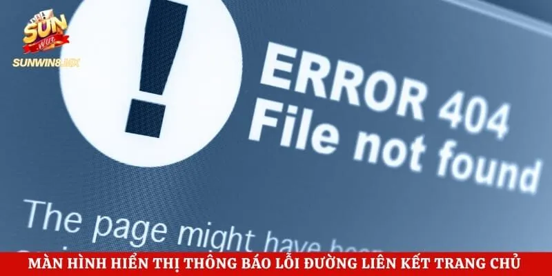Cách Vào Sunwin Khi Bị Chặn - Hướng Dẫn Mới Nhất 2026 2 Màn hình hiển thị thông báo lỗi đường liên kết trang chủ bị chặn