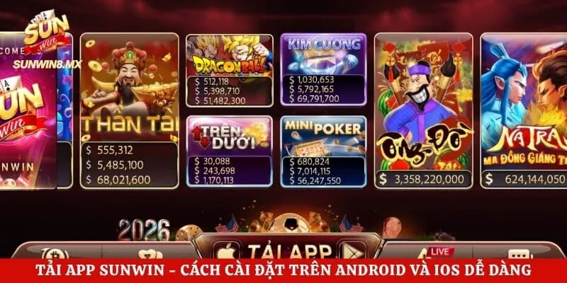 Tải App Sunwin - Cách Cài Đặt Trên Android Và iOS Dễ Dàng 