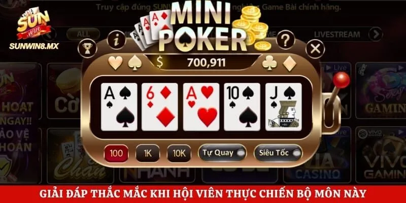 Giải đáp thắc mắc khi hội viên thực chiến bộ môn này